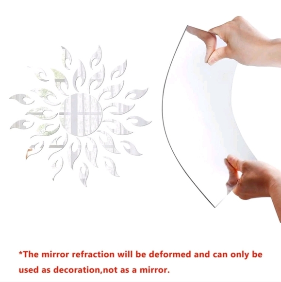 Sunflower 🌻 Shaped Mirror Wall Decor - Picture 4 of 7